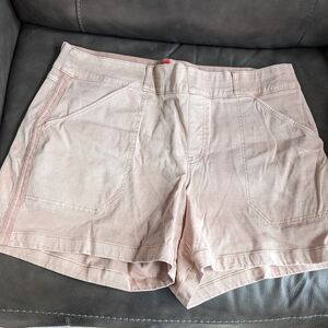 Spanx Stretch Twill Shorts, 6"